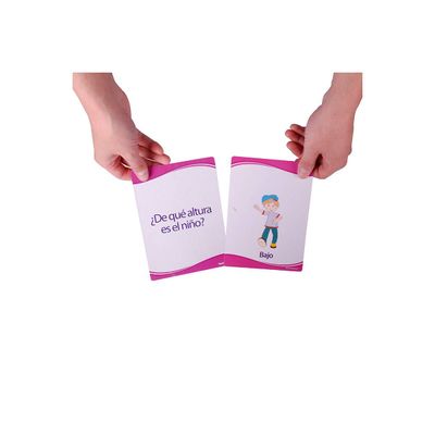 Imagen 2 del producto Juego didáctico DACTIC láminas conceptos espaciales y