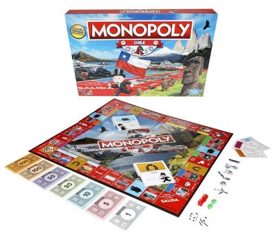 Imagen 1 del producto Juego de mesa Monopoly Chile tablero nacional Habro