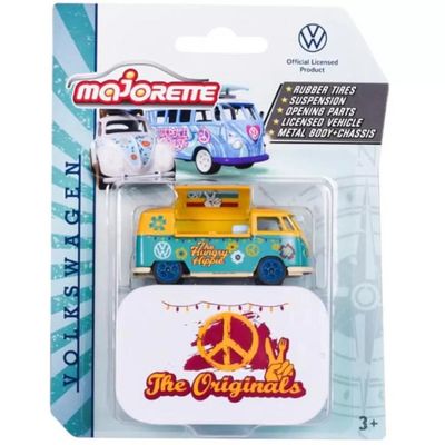 MAJORETTE THE ORIGINALS DELUXE CARS - VOLKSWAGEN T1 AMARILLA