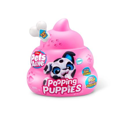 Imagen 2 del producto Peluche interactivo Pets Alive perrito que hace popó