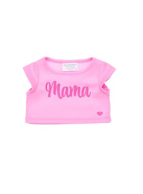 Polera Build A Bear mamás clásica rosada