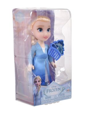 Imagen 2 del producto Muñeca con accesorios frozen de disney- elsa vestido celeste