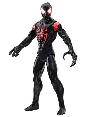 Figura spiderman venom vs titan hero series - miles morales