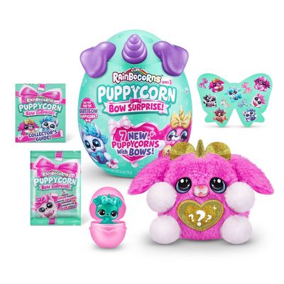 Huevo sorpresa puppycorn rainbocorns - morado