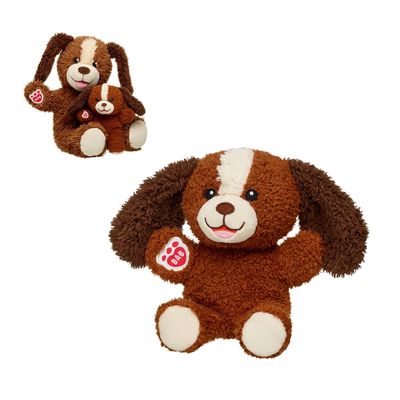 Mini peluche Build a Bear Bean Playful Pup