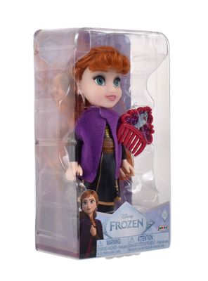 Imagen 2 del producto Muñeca con accesorios frozen disney - anna traje de invierno