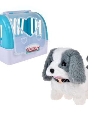 Jaula Transportadora Perrito Caminador Con Sonido