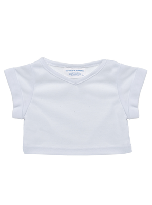 Polera Blanca Cuello V Build-A-Bear