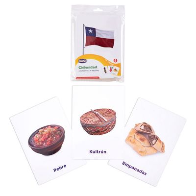 Lámina didáctica DACTIC cultura chilena 21x15 cm