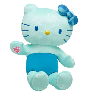 Peluche Hello Kitty azul colección Build a Bear