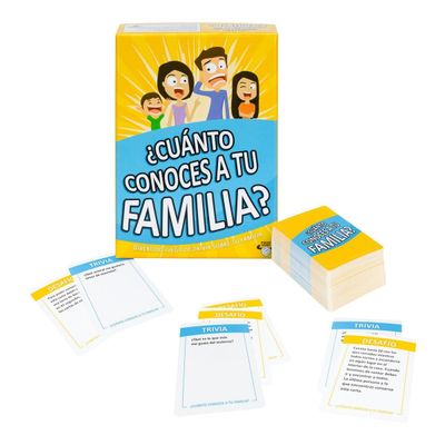 JUEGO CUANTO CONOCES A TU FAMILIA