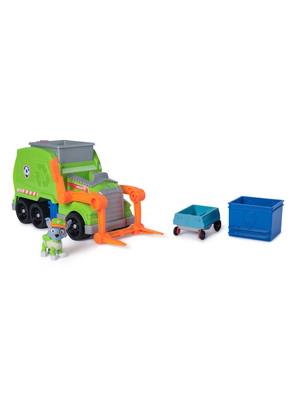Paw patrol camión de reciclaje rocky