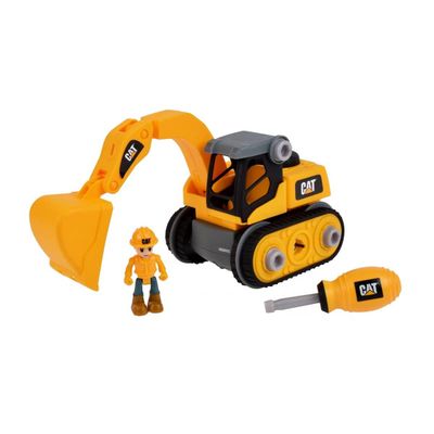 Imagen 2 del producto Pala cargadora CAT armable con figura y destornillador