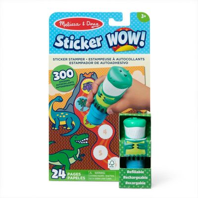Imagen 2 del producto Estampador Melissa and Doug dinosaurios con 300 stickers