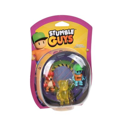 Imagen 2 del producto PACK 3 FIGURAS 5 CMS STUMBLE GUYS - PINEAPPLE BEAR