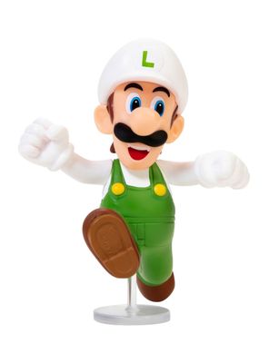 Imagen 1 del producto Figura 6 Cm Super Mario De Nintendo Wave 53 - Luigi De Fuego