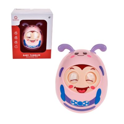 Imagen 1 del producto Sonajero abeja para bebé colorido y ergonómico Rosado