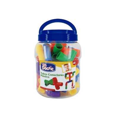 Imagen 2 del producto Conector Tubo Plastico 40u