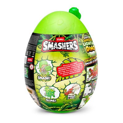 Imagen 2 del producto Mini huevo Smashers colección Jurassic con luces - Verde