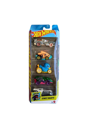 Imagen 1 del producto Pack 5 Autos Hot Wheels - Formula 1 Gassers Cyber Noir
