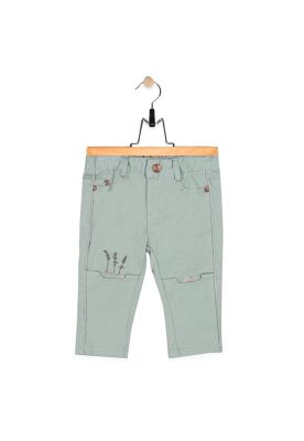Pantalon Bebe Algodón Invierno Niña Verde