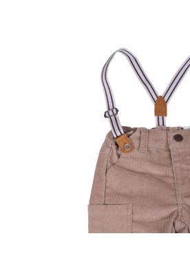 Imagen 2 del producto Pantalón Bebe  Gris Pillin ( PVB809-25TAU )