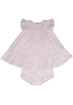 Imagen 2 del producto Vestido Bebe Niña Blanco Pillin