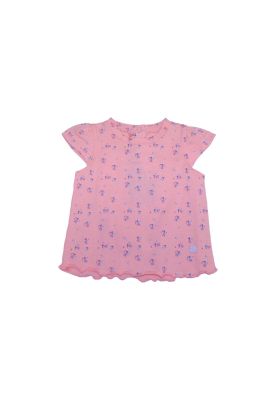 Polera Bebe Niña Naranja Pillin