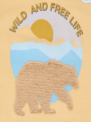 Imagen 2 del producto Polera Niño Mostaza Pillin