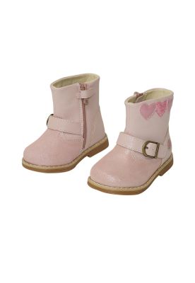 Bota Bebé Niña Rosado Pillin