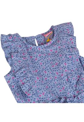 Imagen 2 del producto Vestido Niña Celeste Pillin