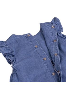 Imagen 2 del producto Vestido Bebe Niña Denim Pillin