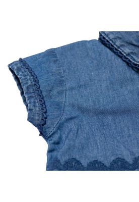 Imagen 2 del producto Vestido Bebe Niña Azul Pillin