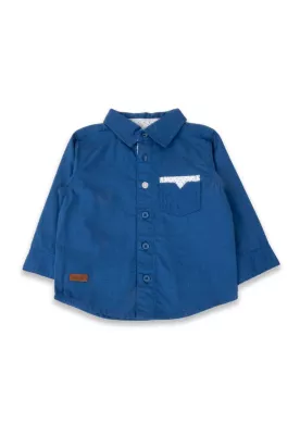 Camisa Bebé Niño Azul Pillin