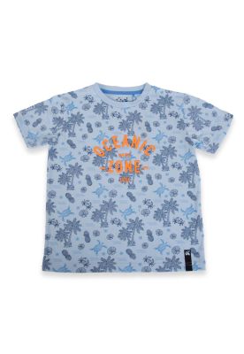 Polera Niño Celeste Pillin