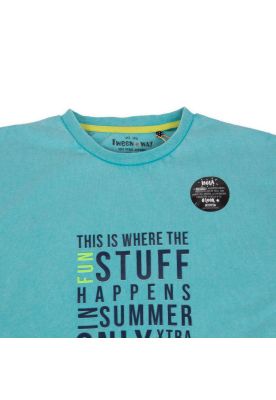 Imagen 2 del producto Polera Niño Verde Pillin