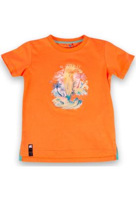 Polera Niño Naranja Pillin