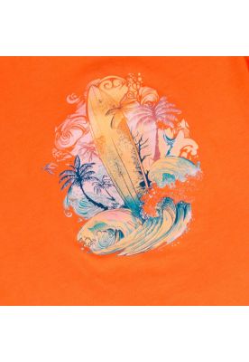 Imagen 2 del producto Polera Niño Naranja Pillin