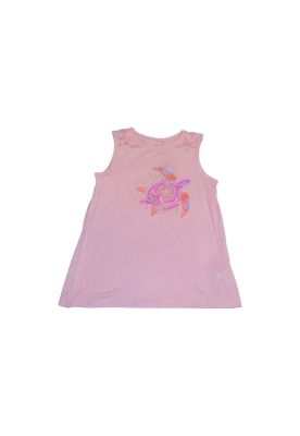 Polera Niña Naranja Pillin