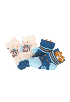 Imagen 2 del producto Calcetines  Multicolor Niño Pillin (PAD120-26SUR)