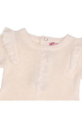 Imagen 2 del producto Vestido Bebe Crudo Pillin (PVB917-25CRU )