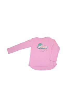 Polera Niña Rosado Pillin