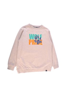 Polerón Cerrado Niño Beige Pillin