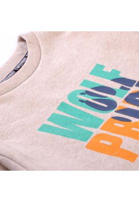 Imagen 2 del producto Polerón Cerrado Niño Beige Pillin