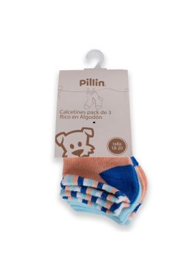 Calcetín Bebé Niño Multicolor Pillin