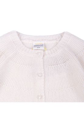 Imagen 2 del producto Polerón Bebe  Blanco Pillin ( PVB517-25CRU )