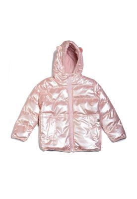 Imagen 1 del producto Parka con Capucha Bebé Niña Rosado Pillin