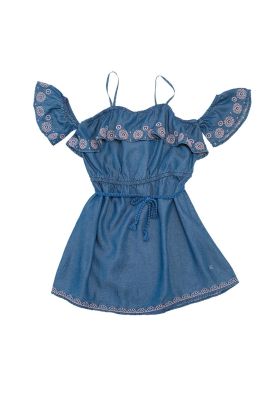 Imagen 1 del producto Vestido Niña Denim Pillin