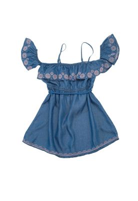 Imagen 2 del producto Vestido Niña Denim Pillin