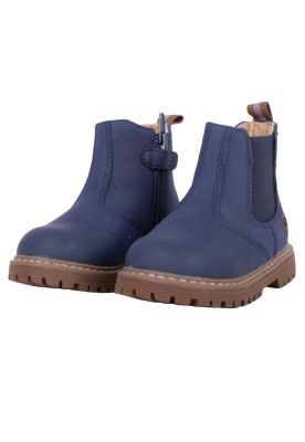 Botin Bebe Niño Azul Pillin